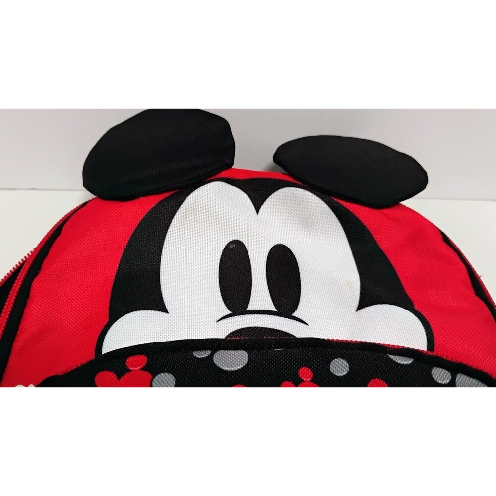 DISNEY BABY 10” MICKEY MOUSE HARNESS BACKPACK NEVER USED MISSING CHILD LEASH - Picture 2 of 5